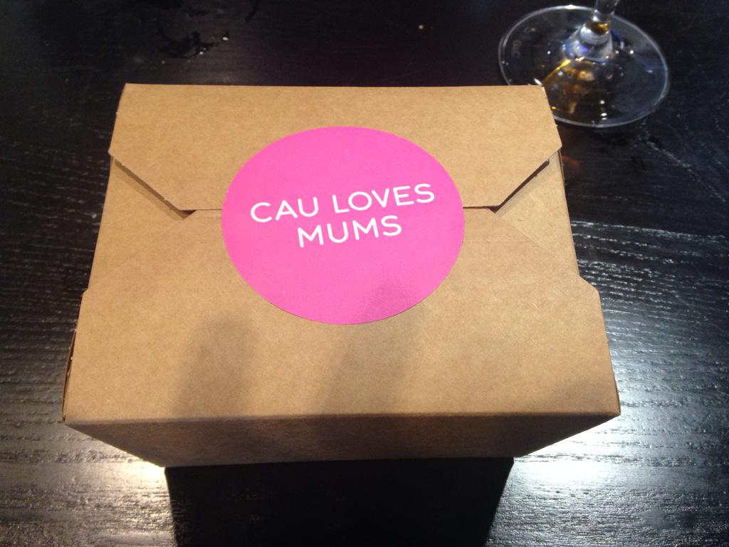 Had a wonderful lunch and got this lovely little extra treat at the end! 🎀 @CAUrestaurants #TunbridgeWells