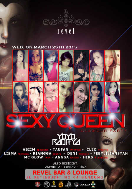 CommingSoon SexyQueen GlamourParty at Revel Bar&amp;Lounge 25 march 2015 😚😚