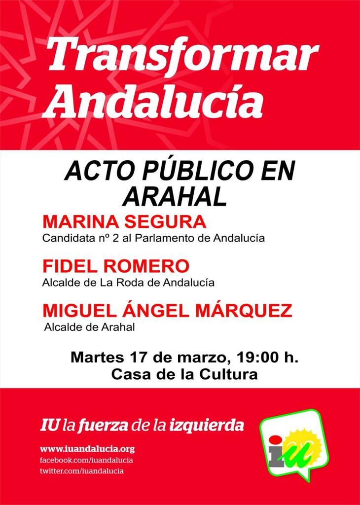 Acto de campaña en la casa de la cultura con <a href="/marinasegura_/">Marina Segura Gómez</a> <a href="/fidelromeroruiz/">fidel romero ruiz</a> y nuestro alcalde <a href="/mamges1917/">Miguel Ángel Márquez</a>