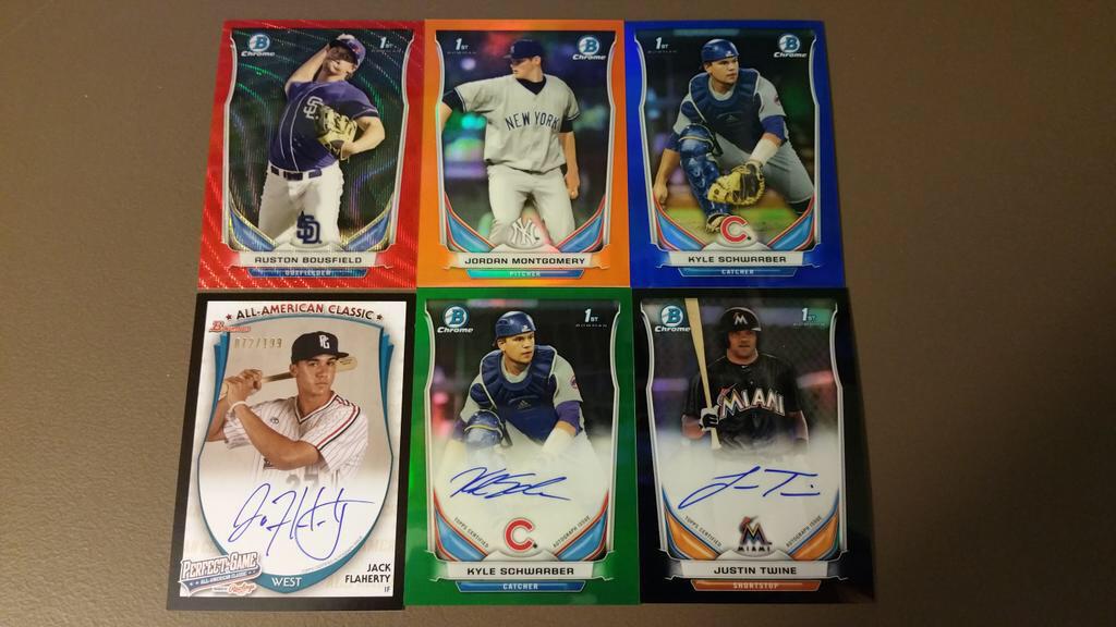 WatchTheBreaks's tweet photo. This is what @CheapFunBreaks has hit in the past 3 days - #ALLtheCubs #BreakingAgainTonight http://t.co/A8wkRs9ewR http://t.co/5VuDnWKYo8