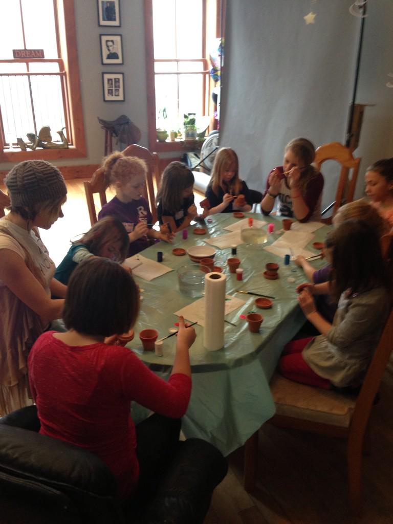 BeyoutifulCMPN's tweet image. Our spring day camp is here! We're teaching the girls how to plant their own veggie &amp;amp; flower seeds!