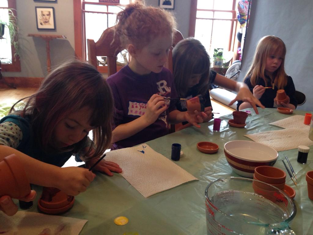 BeyoutifulCMPN's tweet image. Our spring day camp is here! We're teaching the girls how to plant their own veggie &amp;amp; flower seeds!