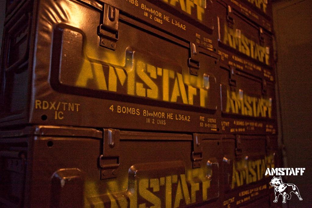 Ready for combat! Get your ammo at amstaff.de #amstaff #amstaffwear #dogsoftwitter #army #dogsbrandno1