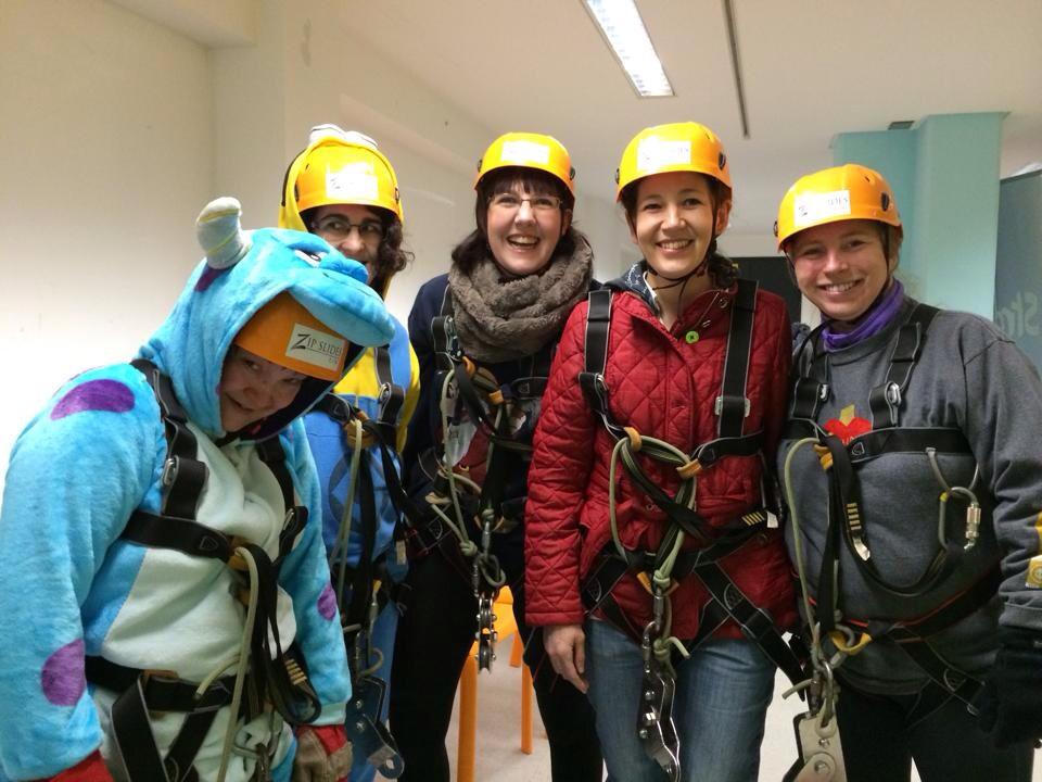 Pebblepenguin's tweet photo. #chesterlestreetguiders go for it!   @Girlguiding @TheStrokeAssoc @LiveLent @ThisGirlCanUK @ZipSlidesUK #teamkai http://t.co/2GWHVR0Jxy