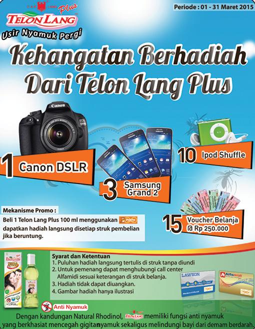 alfamidi_ku's tweet photo. Ayo beli Telon Lang Plus menggunakan @PontaID dapatkan hadiah langsung di Ekor Struk! http://t.co/ExEp4VsF1d