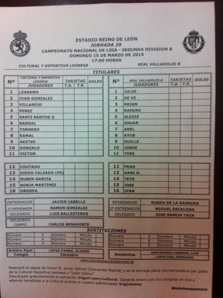 Real Valladolid B - Temporada 2014/15 - 2ª División B Grupo 1 - Página 43 CAJgJTyWsAEZGWR