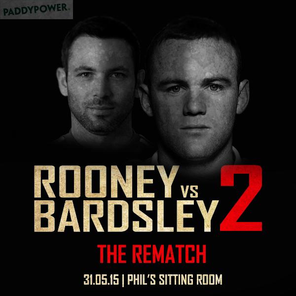 paddypower's tweet photo. We all loved the first one, so this needs to happen: #RooneyBardsley2 http://t.co/zXOSq2CCWj
