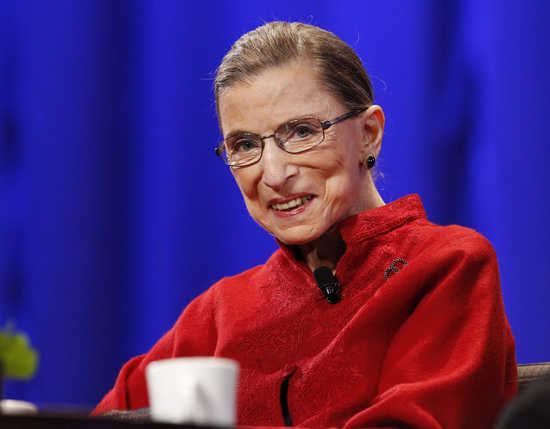 Happy birthday, Ruth Bader Ginsburg!  