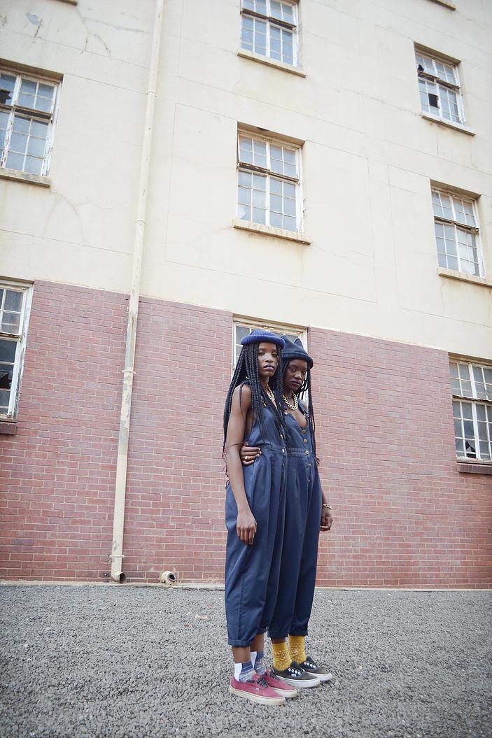 OkayAfrica's tweet photo. Soweto-born fashion guru twins Tumi &amp; Itumeleng Nko star in a Johannesburg street style story: http://t.co/xw6oxgnV4W http://t.co/hBKLrl1hdr