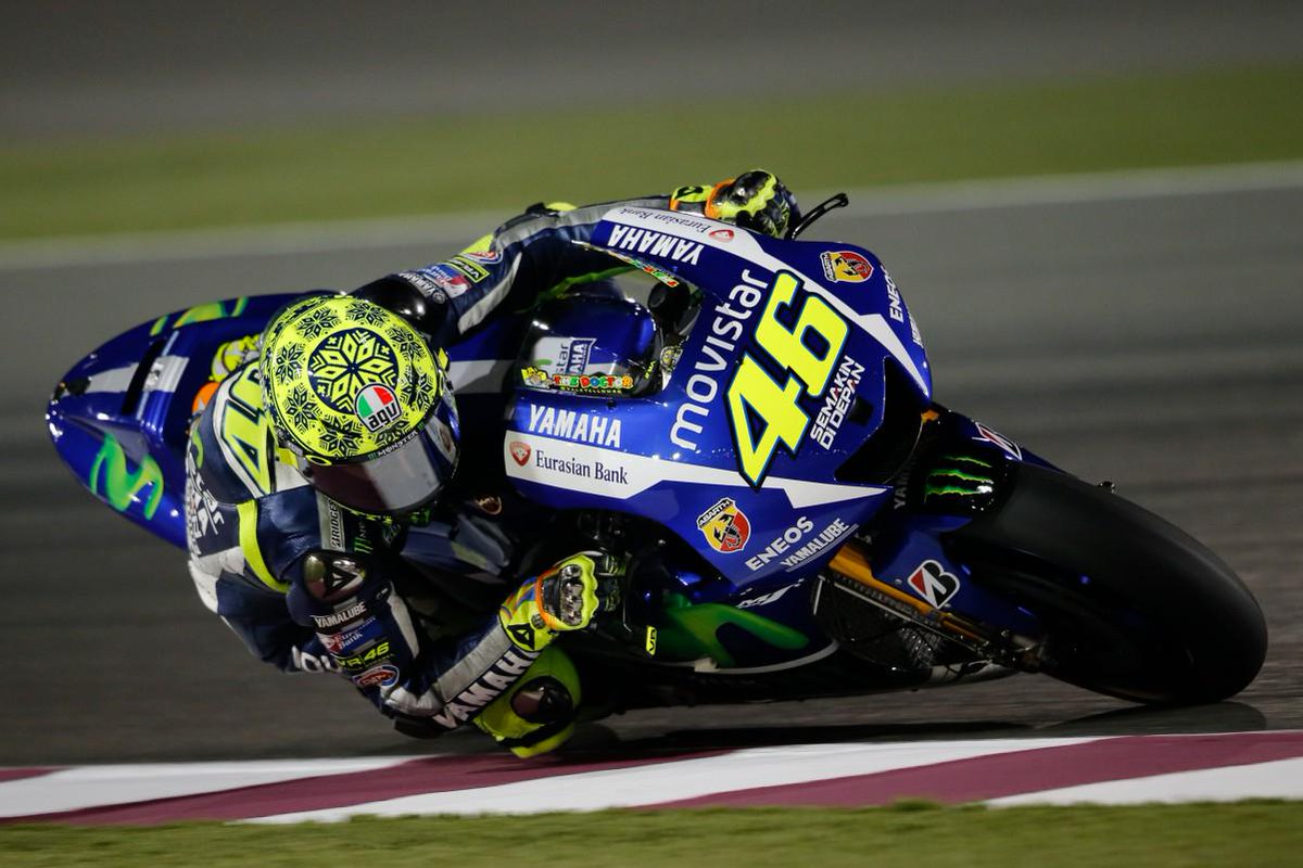 ValeYellow46pic's tweet photo. Some #QatarTest pics of .@ValeYellow46! .@rossistas .@fanclubVR46 .@Box_Official46 http://t.co/KGZ1vvKXMt