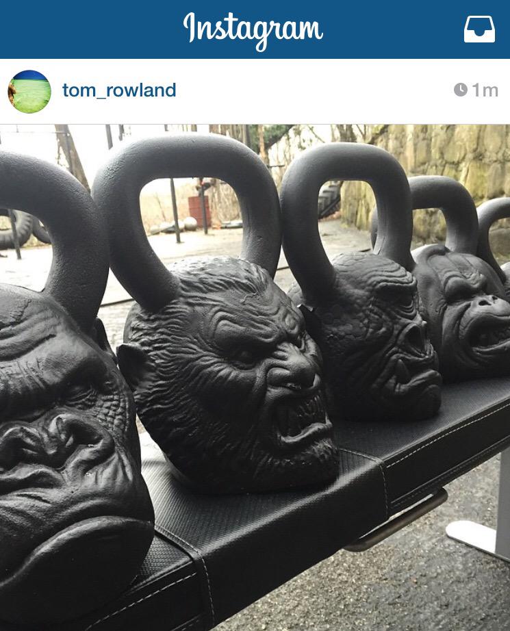 fitnesstruthtv's tweet photo. New additions to the RRL #kettlebells http://t.co/VaJqBjdUsP