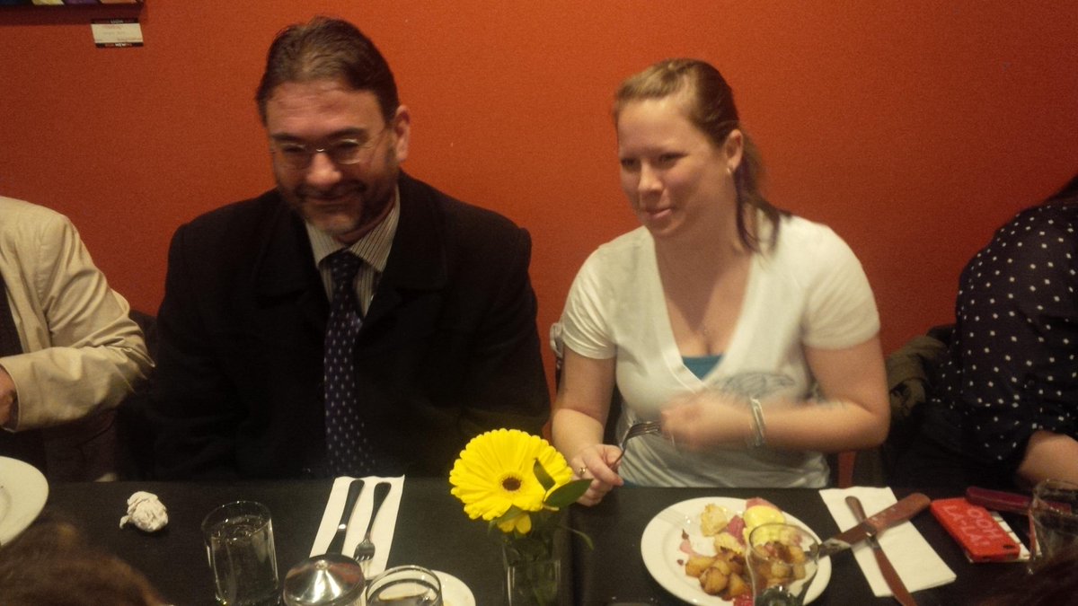 MsAmandaLong's tweet photo. Here is @georgeserra at the TTOC breakfast #bctf2015 http://t.co/QpE8IXUWqX