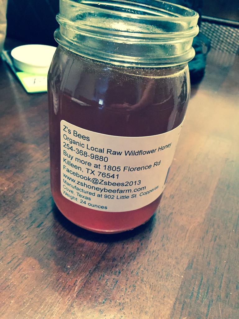 DustinPerson's tweet image. This is the best honey in Texas!