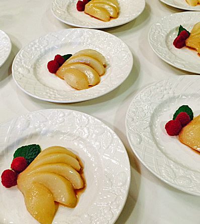 Poached Pears <a href="/Foxfieldinn/">Foxfield Inn</a> #Charlottesville VA What are you guys having @ #SXSW #austin ?