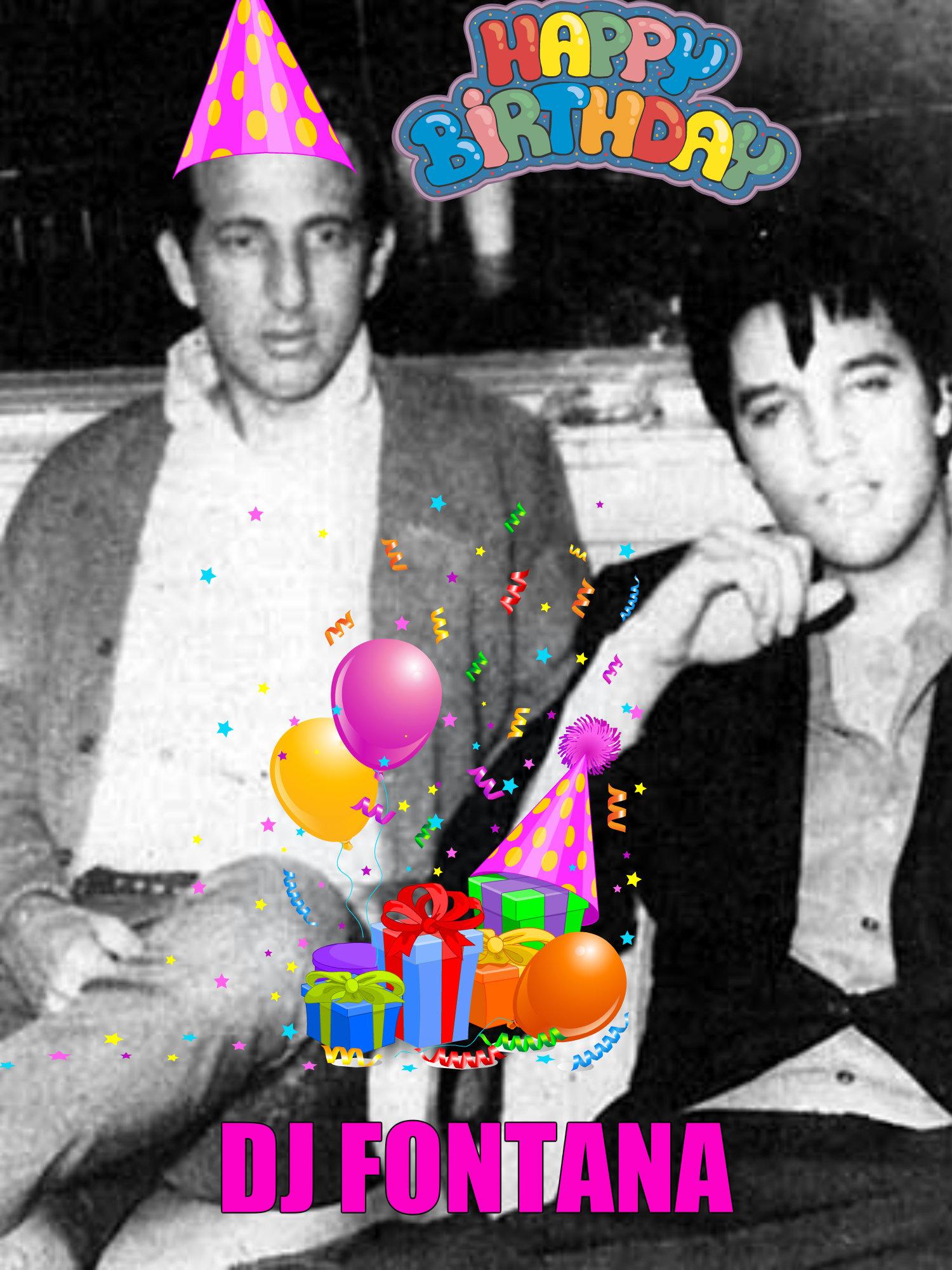 Happy 84th Birthday to DJ Fontana 