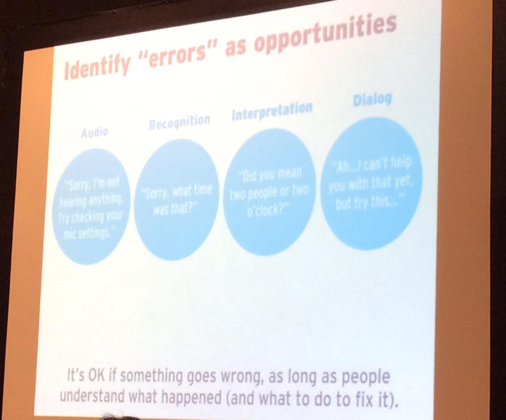 greeneyesclaire's tweet image. Identify &quot;errors&quot; as opportunities #iotui #SWSWi