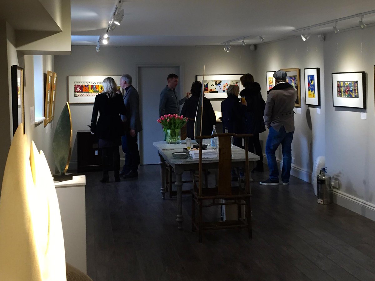 BarnburyHome's tweet photo. Thanks to everybody who came to our exhibition launch today. It runs to 11/4. #cotswolds #cheltenham #art #winchcombe http://t.co/1HyoHPEulm