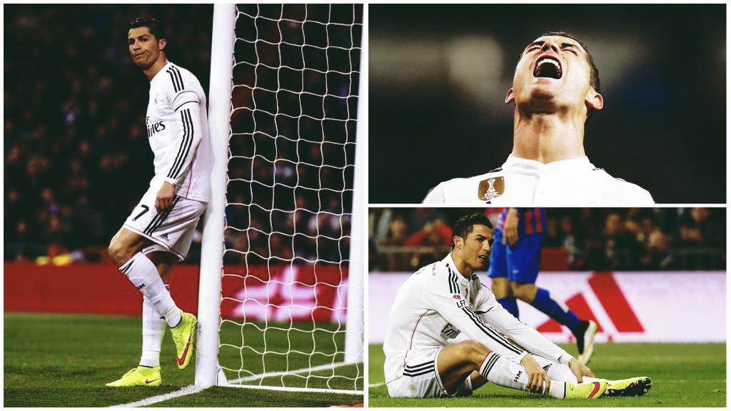 RealMadrid_GO's tweet photo. Esta espinita te la sacas en El Clasico, en el Camp Nou y ante el Barca. #EstamosContigoCristiano http://t.co/e5CyXkZm6z