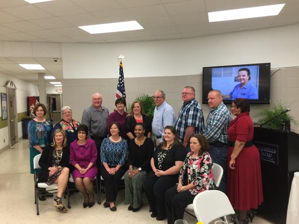 SuptTomSisk's tweet image. Support employees of the year