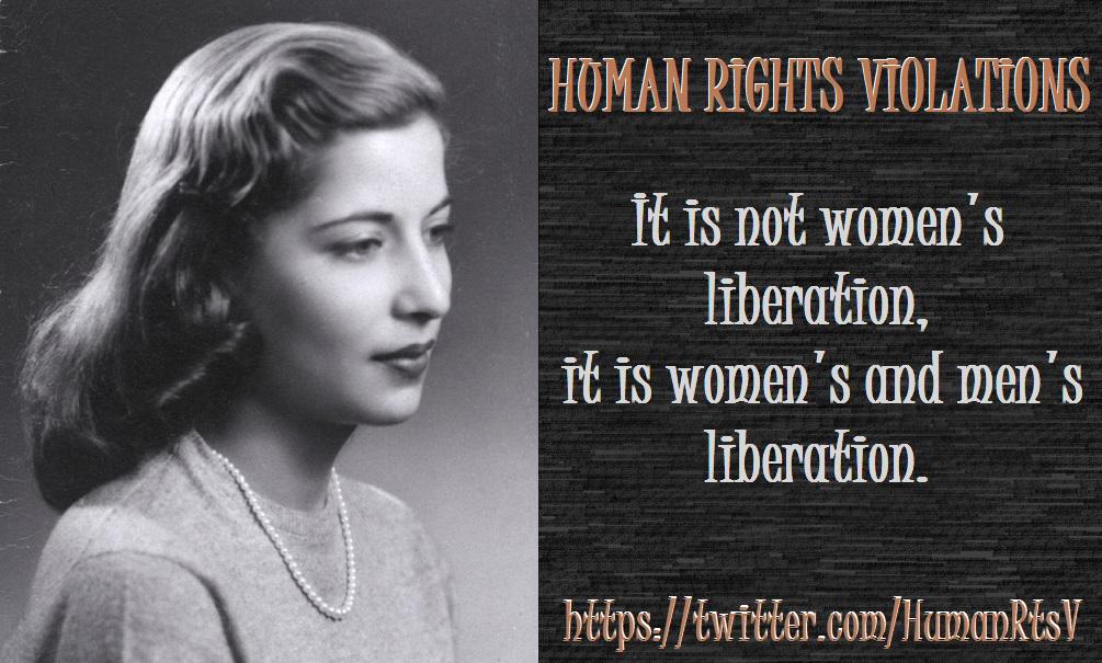 It\s Not Women\s Lib...MT  Hon.Justice  