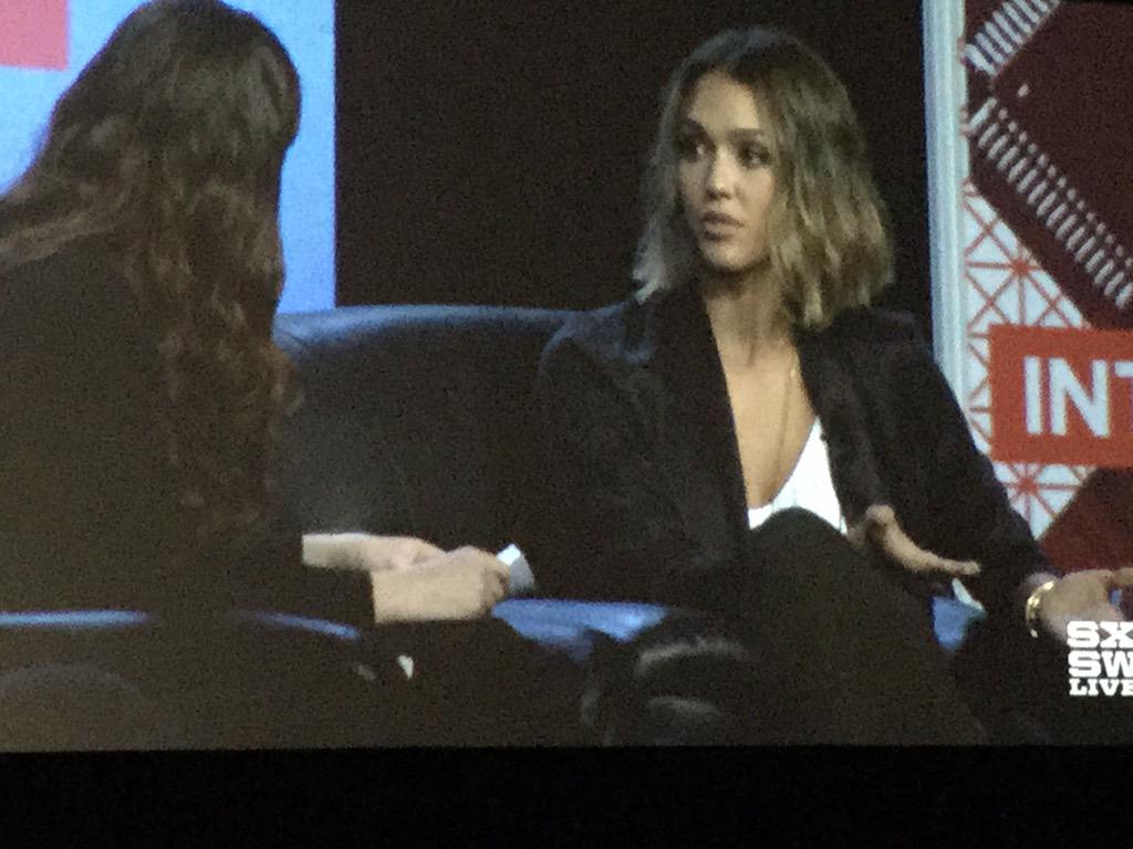 Hanging with Jessica Alba #SXSWi