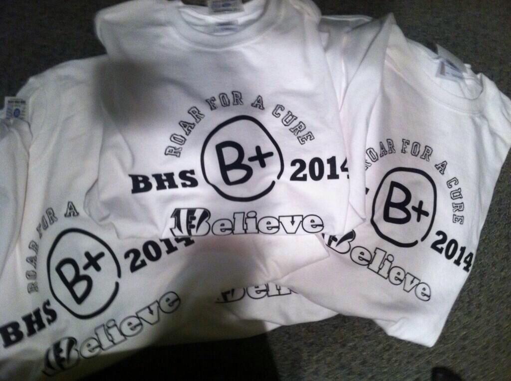Tomorrow is the last day for tee shirt orders! Only $10 for a shirt to decorate for the dance with your class color!