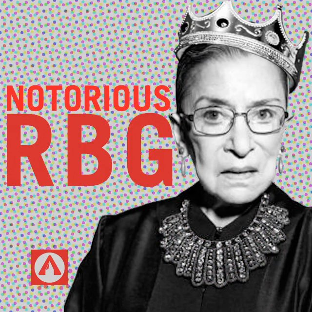 Happy 82nd birthday to one of the most notorious ladies in the game, Ruth Bader Ginsburg! 
