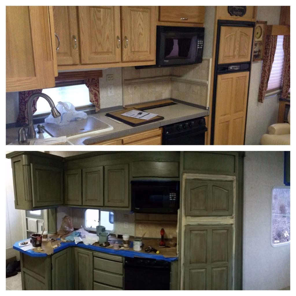 samievanson's tweet photo. Before and after! It's coming along nicely!! @OldManGarrett #KeepingCloseToNature http://t.co/DlosjIv7eC
