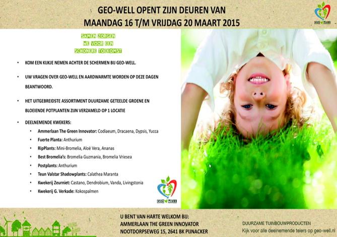 U bent van harte welkom! #DuurzaamTelen