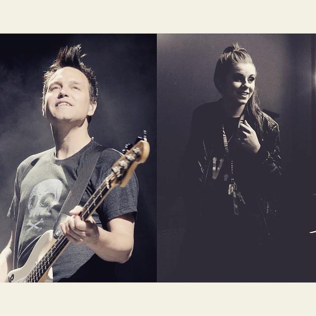 Happy Birthday Mark Hoppus & Lyndsey Gunnulfsen         