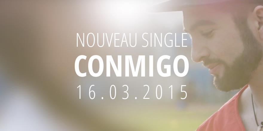GIRACKENDJI's tweet photo. Hello les amis, J-1 pour "Conmigo" mon nouveau single! 🎤! Hâte de le partager avec vous! Bon dimanche a tous ❤️ http://t.co/YvUfzdQHxo