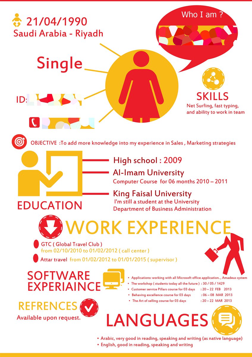 GrafexDesign's tweet image. [تم الانتهاء] #تصميم #انفوجرافيك لسيرة ذاتية ( تم اخفاء البيانات الشخصية )
#infographic #design #CV