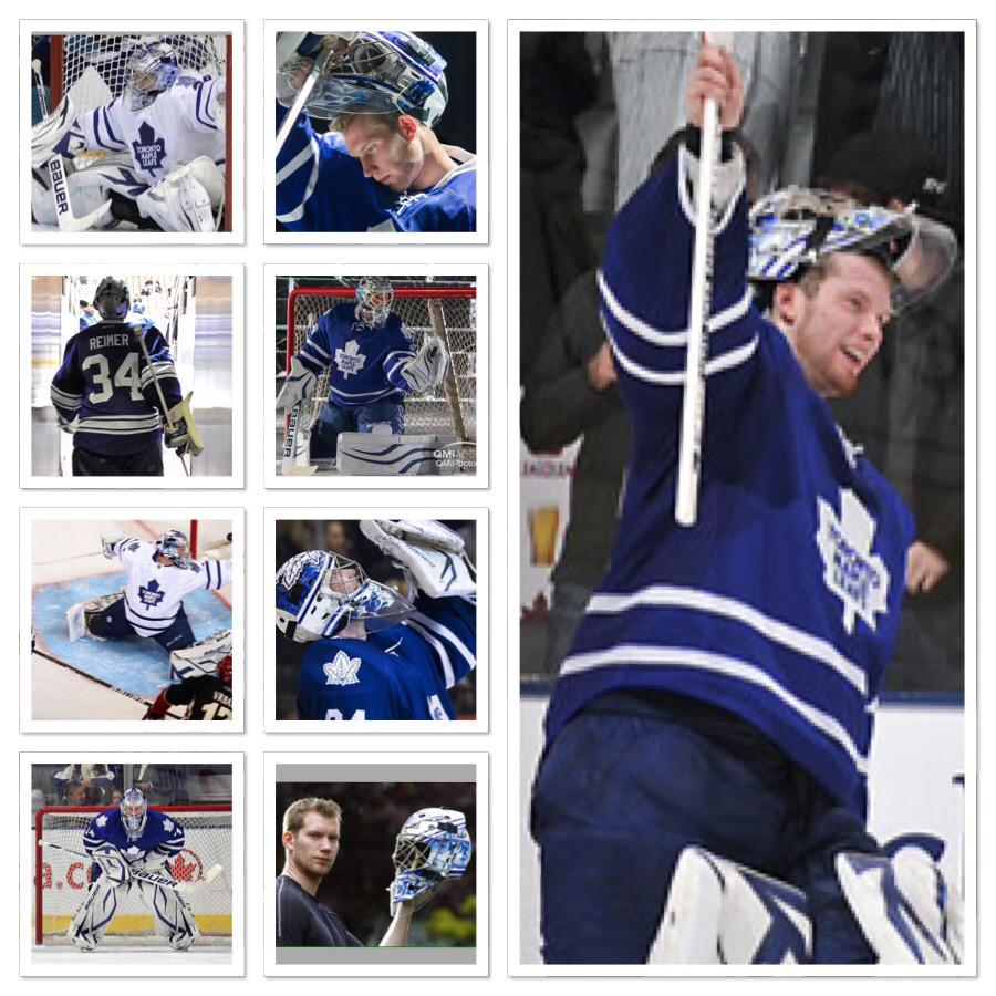 Happy 27th birthday to my favourite goalie, James Reimer! 