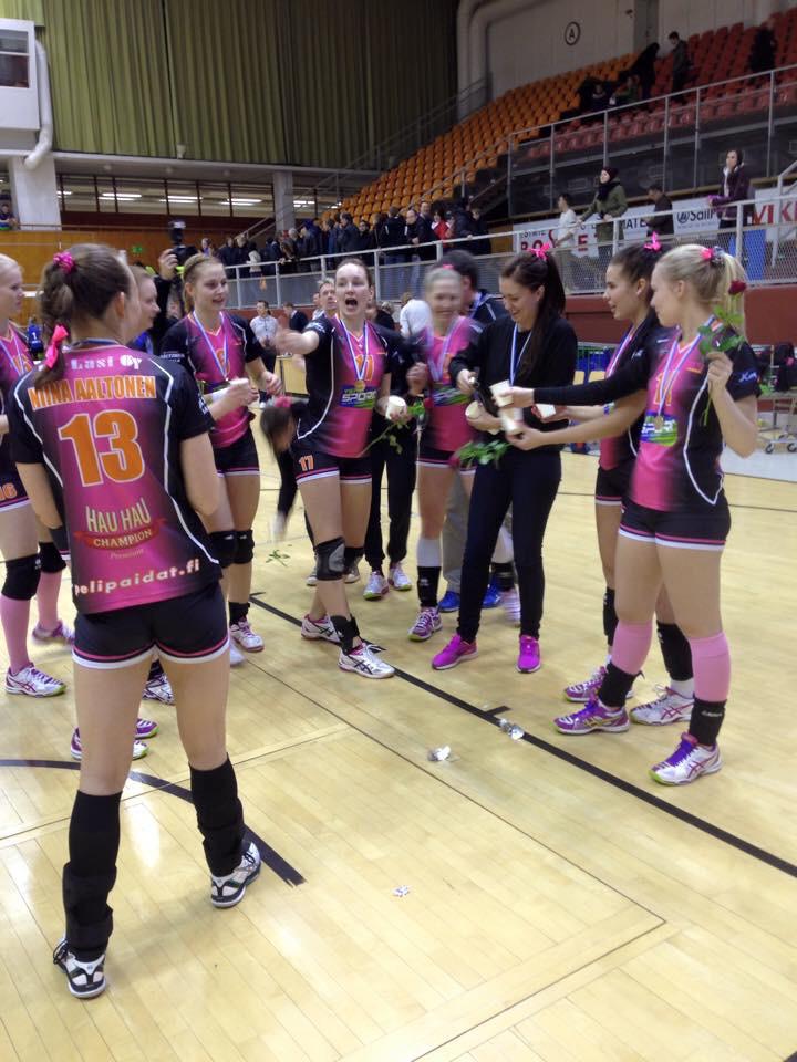 Mesto on 1-sarjan mestari #lentopallo #1sarja