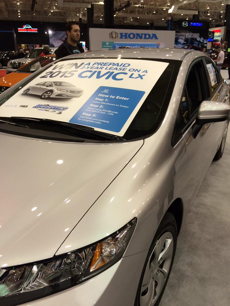 bets401's tweet photo. Sweet civic at the CLE auto show! #fox8honda http://t.co/c6fHmBjK53