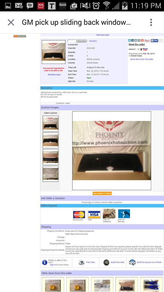 AuctionHot's tweet image. Auction ending now!!!! Go to our website for your opportunity to bid