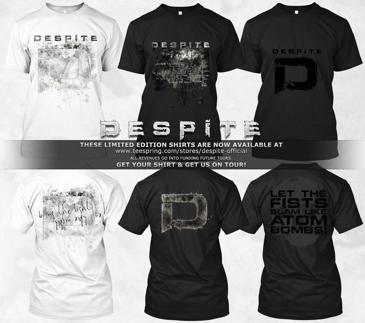 Secure your Despite tee today at teespring.com/stores/despite…!