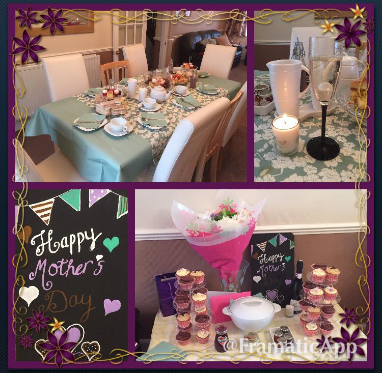 Mother's Day afternoon tea and family games 😊☕️🍰🍸