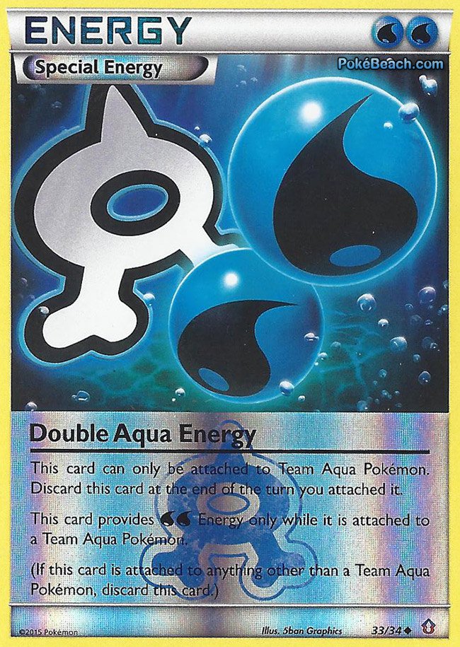 Love the looks of the new #Pokemon Double Crisis mini set Double Magma Energy/Double Aqua Energy cards!