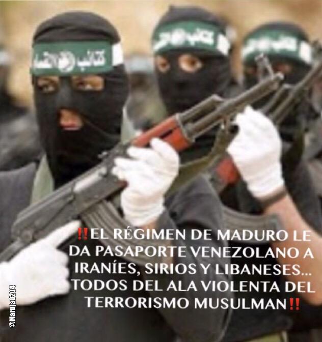 ‼️VENEZUELA CUEVA DE RATAS‼️
Terroristas islámicos recibieron pasaportes vzlanos
👉HechosEnCuba
noticensura.com/2015/03/terror…