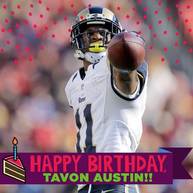  Double-tap to wish a Happy Birthday to WR Tavon Austin! by nfl 