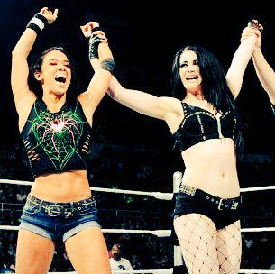 LumiAndreia's tweet photo. I never get tired of these two! !
#GiveDivasAChance #BestInWWE
#WinnersAtWrestlemania http://t.co/BGgCMvcbt0