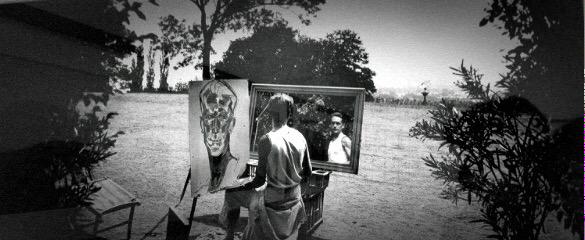 LuluVento's tweet image. Fotografo e abile pittore, riconosciuto professionista" a 80 anni! #Lartigue al @museofico #Torino - Autoritratto