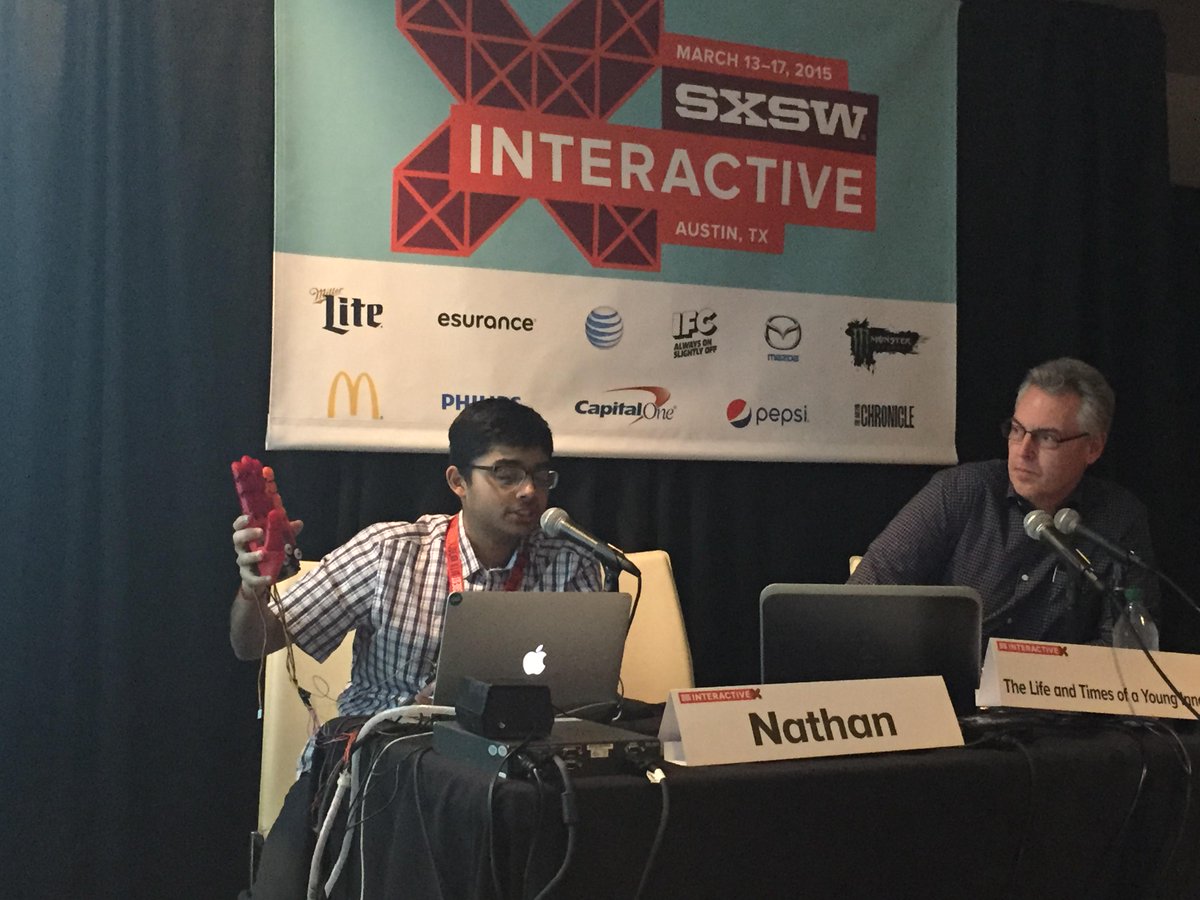 BluetoothSIG's tweet image. Shiva Nathan’s prosthetic prototype. #sxsw #SXcreate #bluetooth #innovation