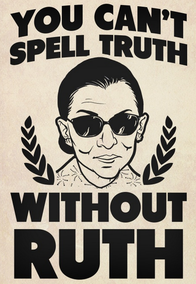 Happy Birthday to everyone\s favorite member of the Supreme Court, Ruth Bader Ginsburg 