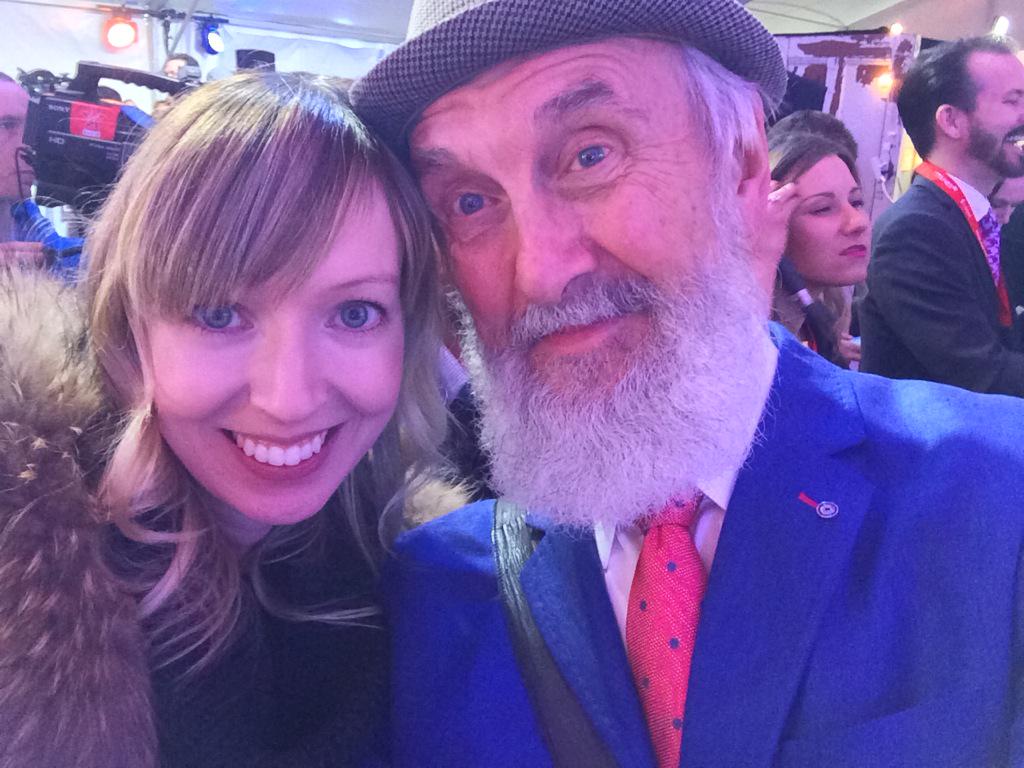 Sheri_Block's tweet image. Childhood dream come true with Fred Penner #JUNOS