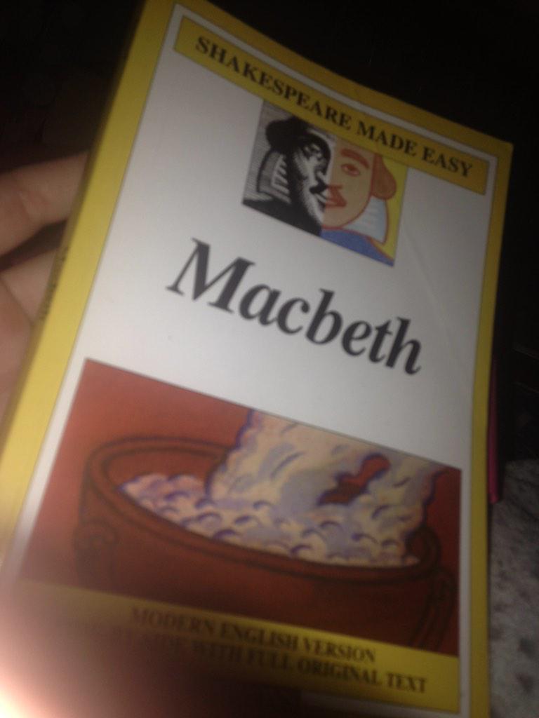 andreadennis27's tweet photo. All time favorite😍👌#literature #nams! #lady #fleance #banquo #dead #plottwist #prophecies http://t.co/3JP7ULWMkf