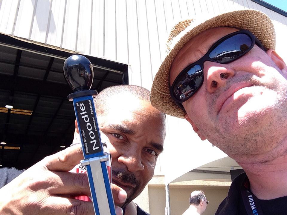 TheSLAPEROO's tweet photo. @therealmix Hi Mix! Met u at Maker Faire. You got one of my instruments, the Noodle. Lets connect soon. - Andy http://t.co/b83auVb1vx