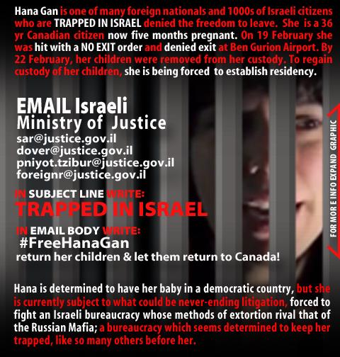 CarolHakios's tweet image. .@sunriseon7  7 weeks til birth! Call to #FreeHanaGan &amp;amp; her #2sons STILL #TrappedinIsrael ! tinyurl.com/jwnownt