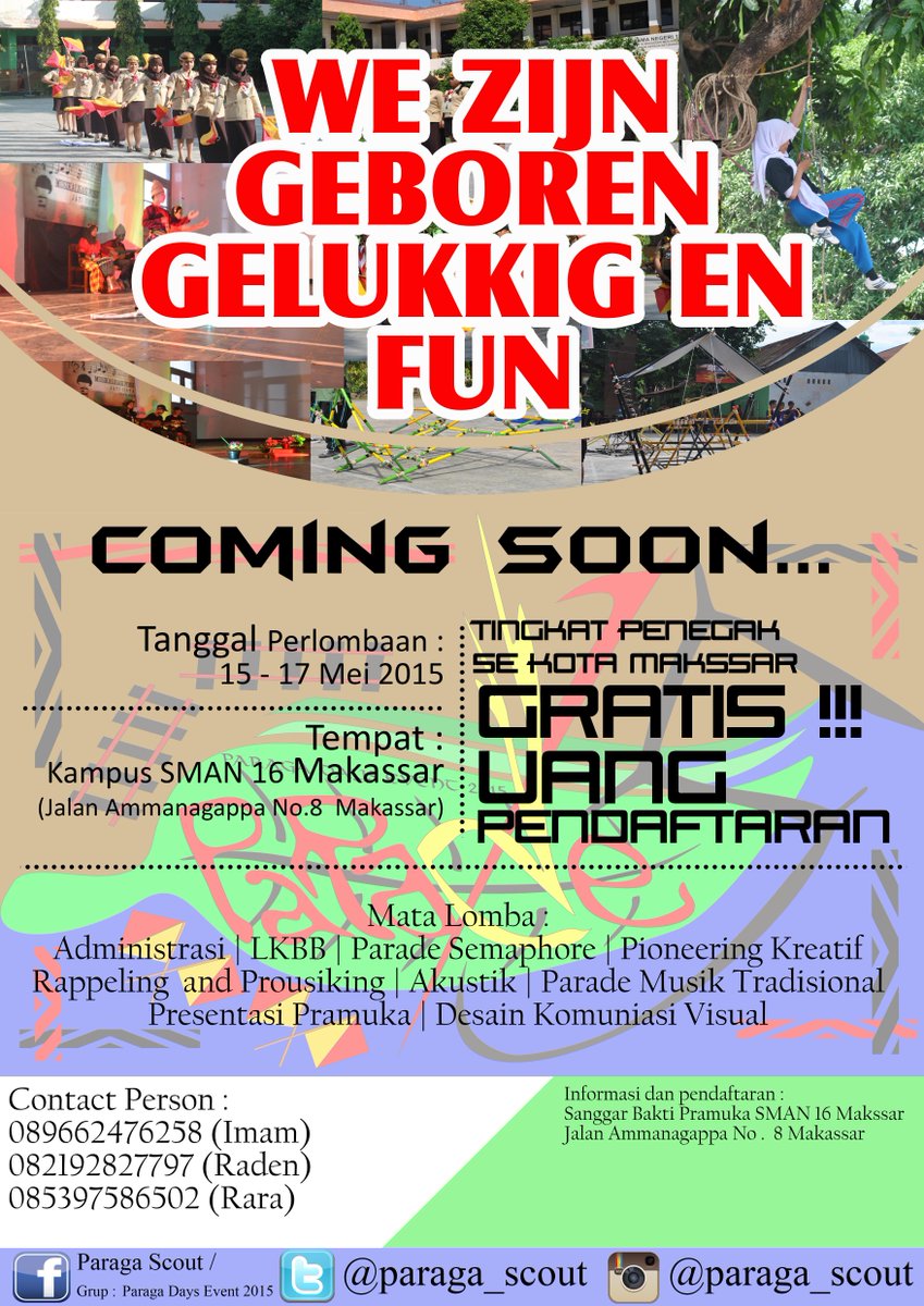 PARAGA_SCOUT's tweet photo. @DKD_SulSel @DKC_Makassar @DKCMakassar @rover_blues @ArmadaScout @AmbalanALS Come and Join Us.. http://t.co/Iu37LaytV4